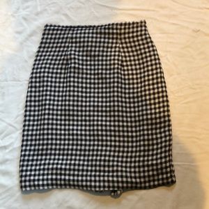 Vintage Flannel print pencil skirt